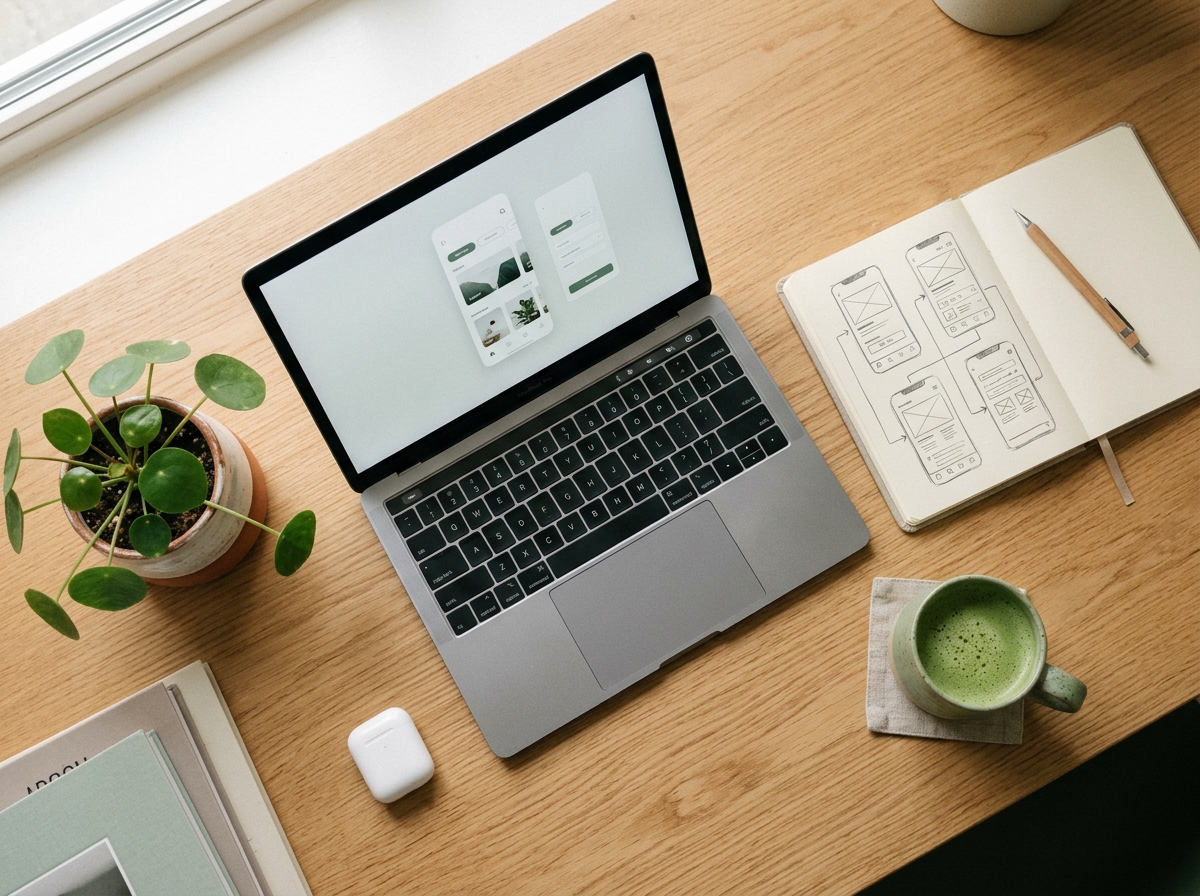 Octavine workspace — designing digital products